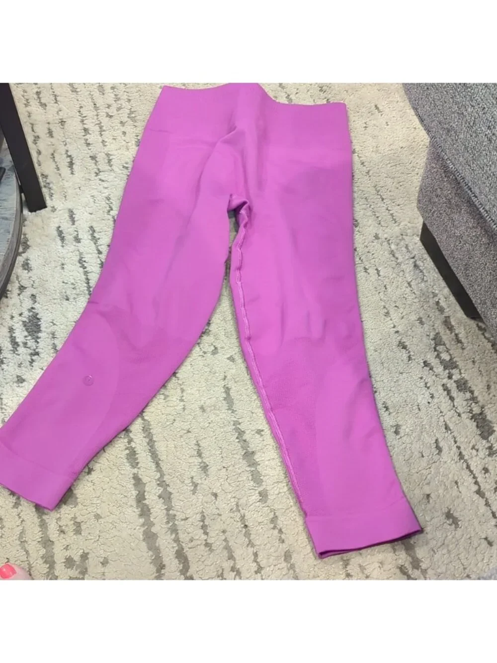 Lululemon Zone In Crop Ultra Violet